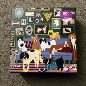 Galison Lounge Dogs 500 Pieces Jigsaw Puzzle